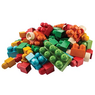 Anbac Toys - Baril de Cubes - 95 pcs.